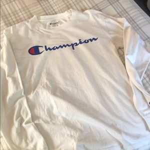 Champion White Long Sleeve